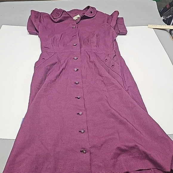 Vintage Demi Tasse dress Union made ILGU see measurements for sizing. - Picture 1 of 15